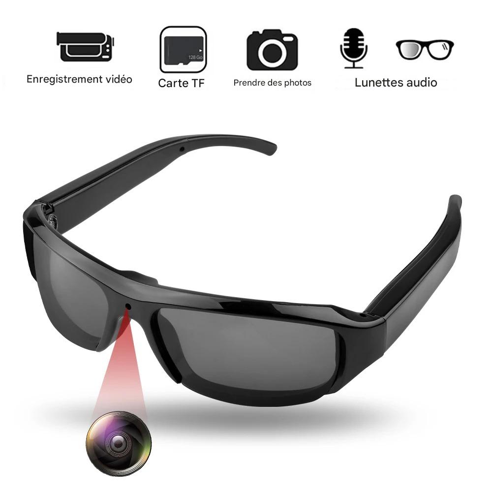 Lunettes Intelligentes Avec Caméra HD 1080p.