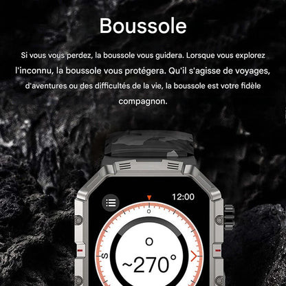 Montre connectée militaire W55.