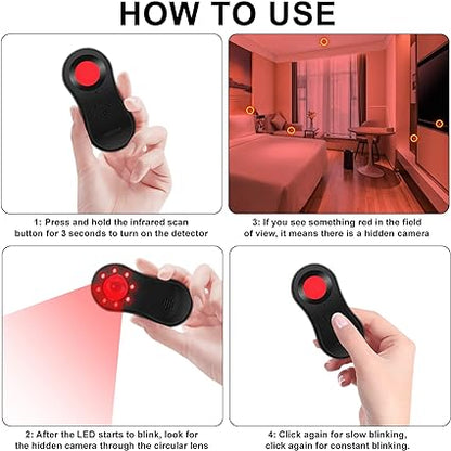 Détecteur de caméra cachée