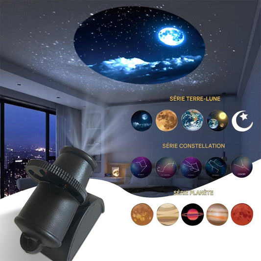 🌌 Projecteur Ciel Étoilé & Lune.