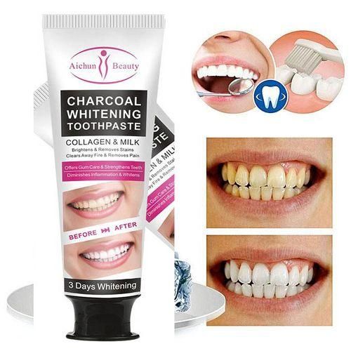 Dentifrice Enlève les taches & Blanchit les Dents (Offre limitée -75%).