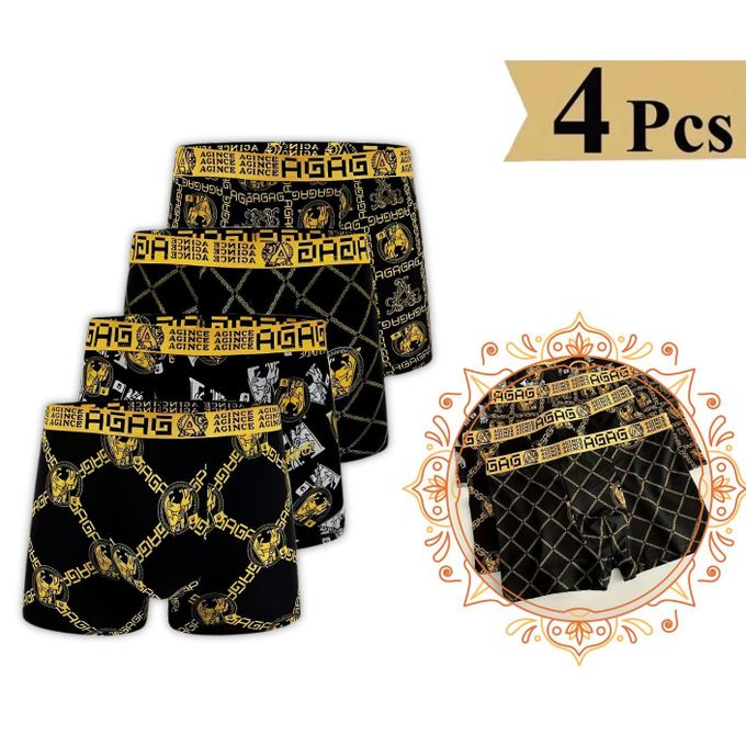 Lot de 4 boxers pour hommes.