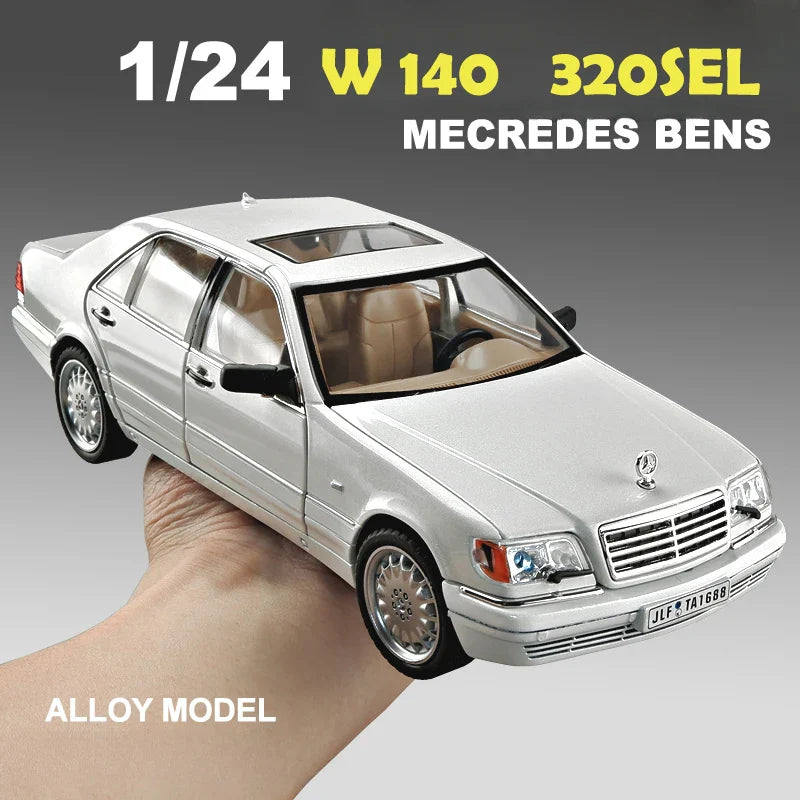 Pack de réplique Mercedes-Benz W140 320SEL et Mercedes-Benz 300SL.