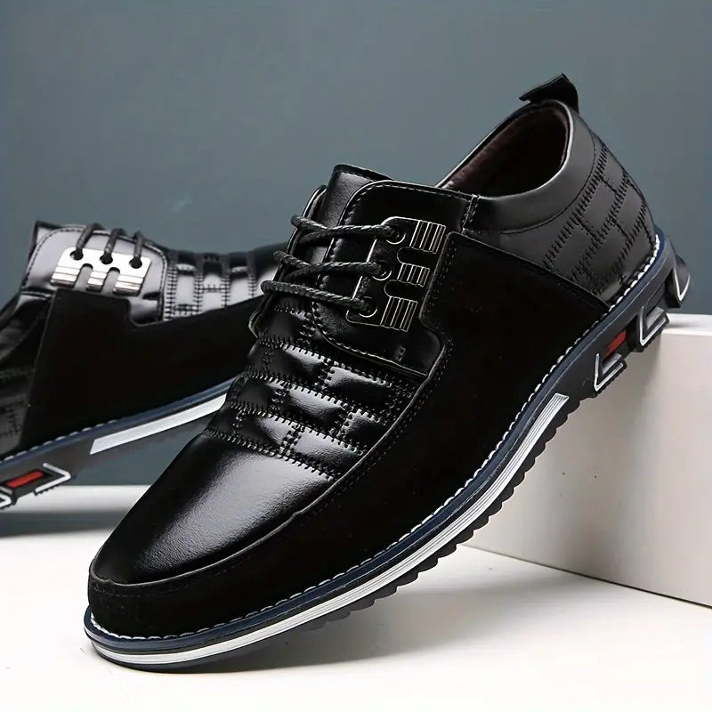 Chaussures Stylées en Cuir Synthétique pour Homme.