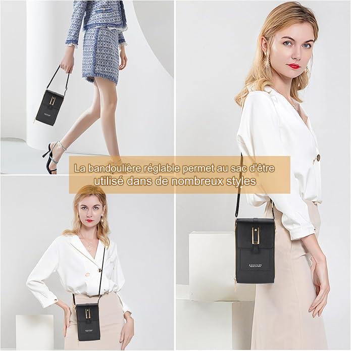 Sac innovant multi-poches à écran tactile.