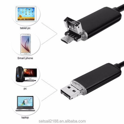 Mini Endoscope Android/PC 2 en 1.