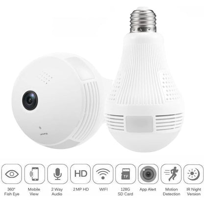 💡📷Caméra Lampe Intelligente