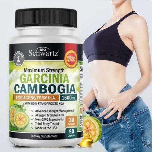 🌿 Garcinia Cambogia 1500 mg – Votre Alliée pour une Silhouette Plus Légère