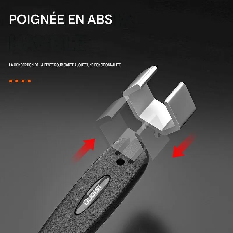 Découvrez la clé multifonction universelle qui simplifie votre travail.