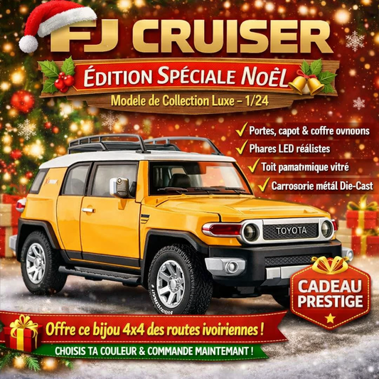 🎄 Modèle Toyota FJ Cruiser en alliage moulé sous pression 🎁