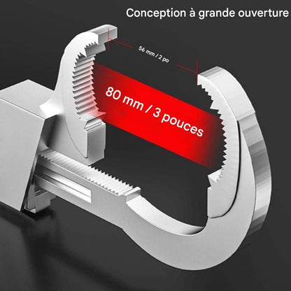 Découvrez la clé multifonction universelle qui simplifie votre travail.