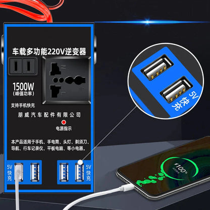 Convertisseur Puissant et Compact 1500W