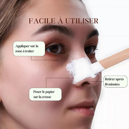 Masque pour enlever les points noirs