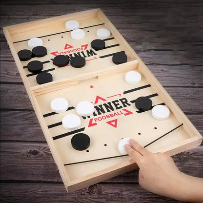 Série de jeux d'intérieur interactifs en bois