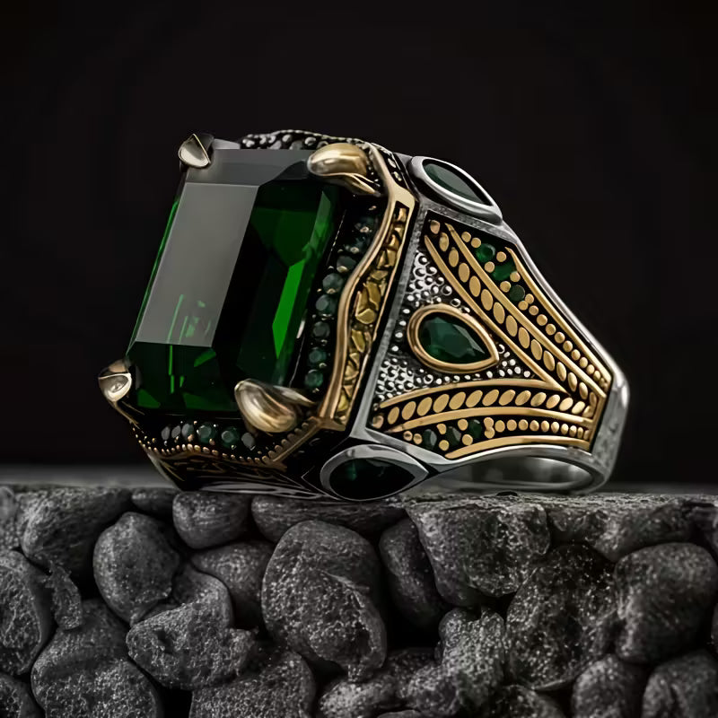 Bague Énergétique en Argent Sterling