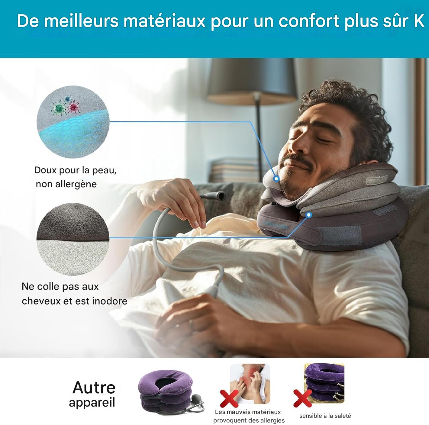 Dispositif Gonflable de Traction Cervicale