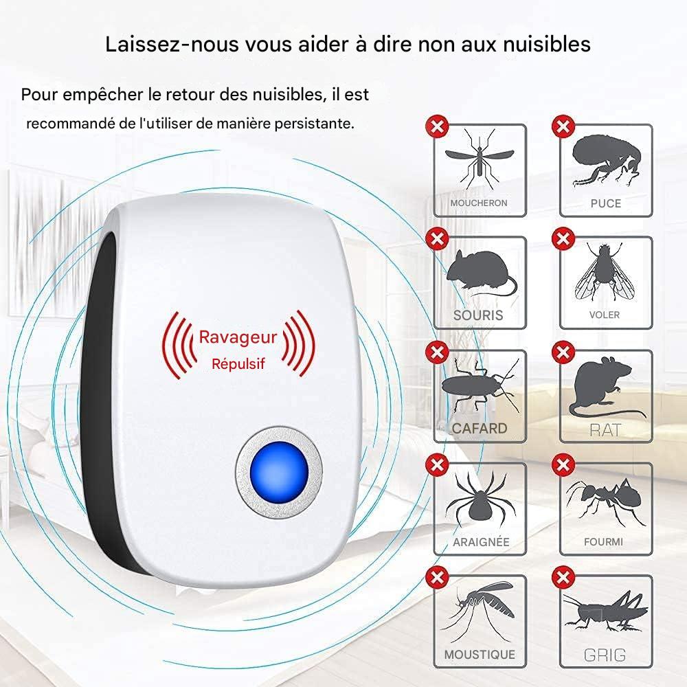 Dispositif de repousse contre insectes et rats.