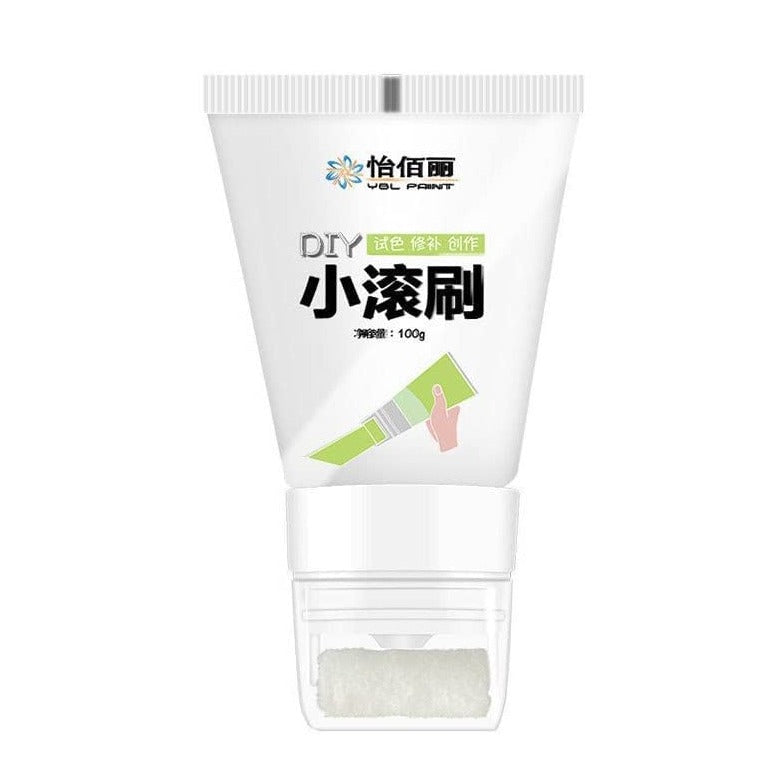 Pommade de réparation murale à rouleau.