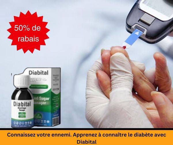 Diabital gouttes naturelles