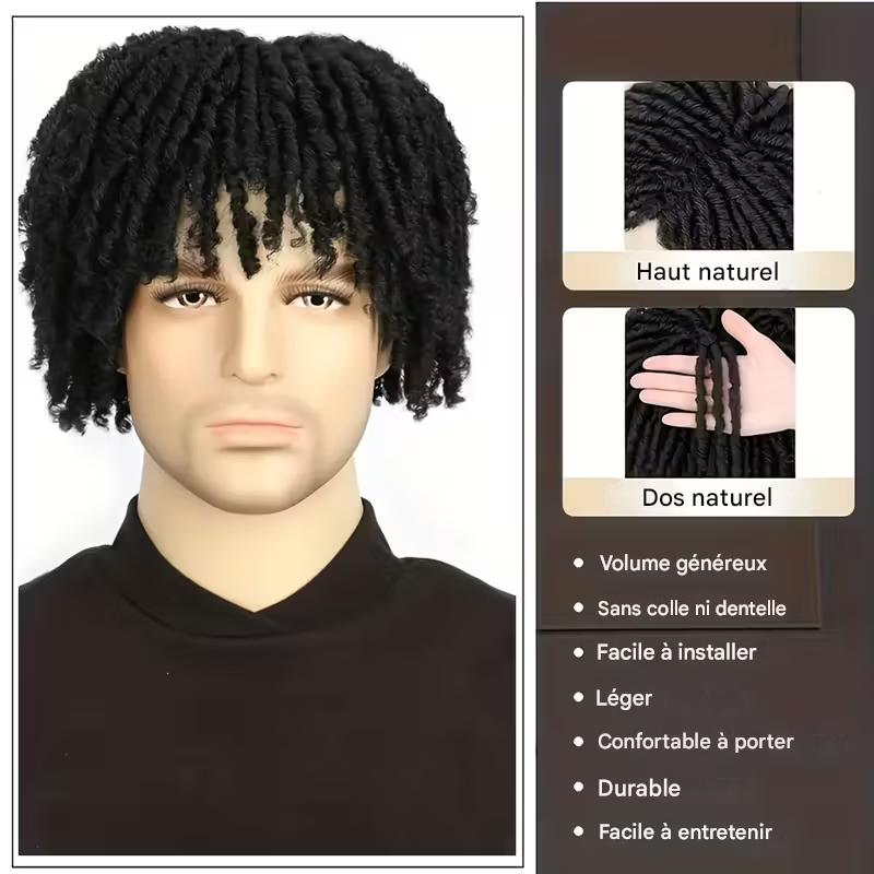 Perruque Afro Naturelle – Style authentique, confort absolu.