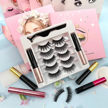 Kit de cils magnétiques Eyeliner.