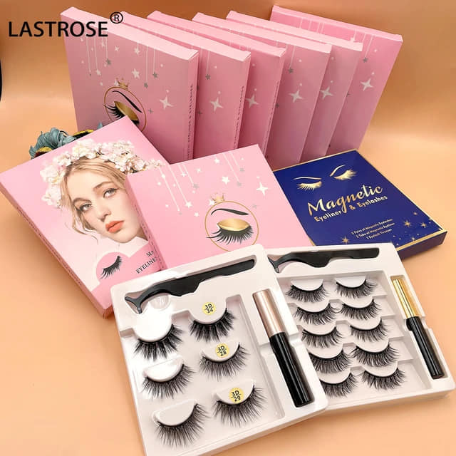 Kit de cils magnétiques Eyeliner.