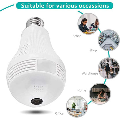 💡📷Caméra Lampe Intelligente