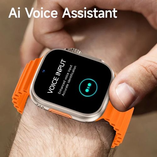 T800 Ultra — Smart Watch à grand écran 1,99" + charge sans fil