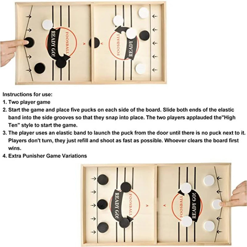 Série de jeux d'intérieur interactifs en bois