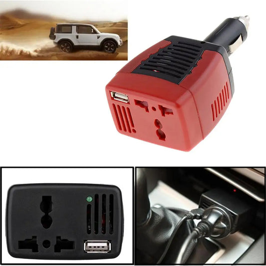 Onduleur-chargeur de voiture.