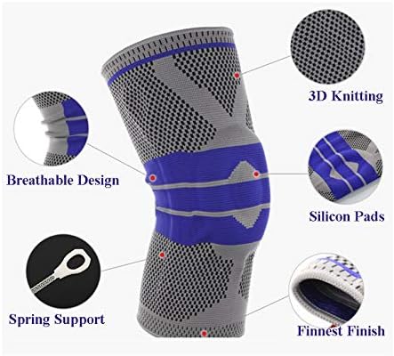 Genouillère de compression.