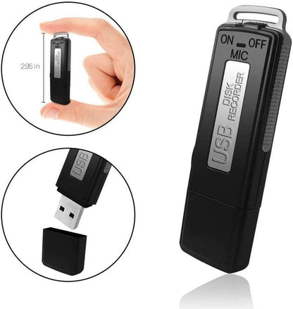 🎙️ Mini Enregistreur Vocal USB – Discret, Pratique, Facile à Utiliser Burkina