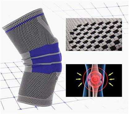 Genouillère de compression.