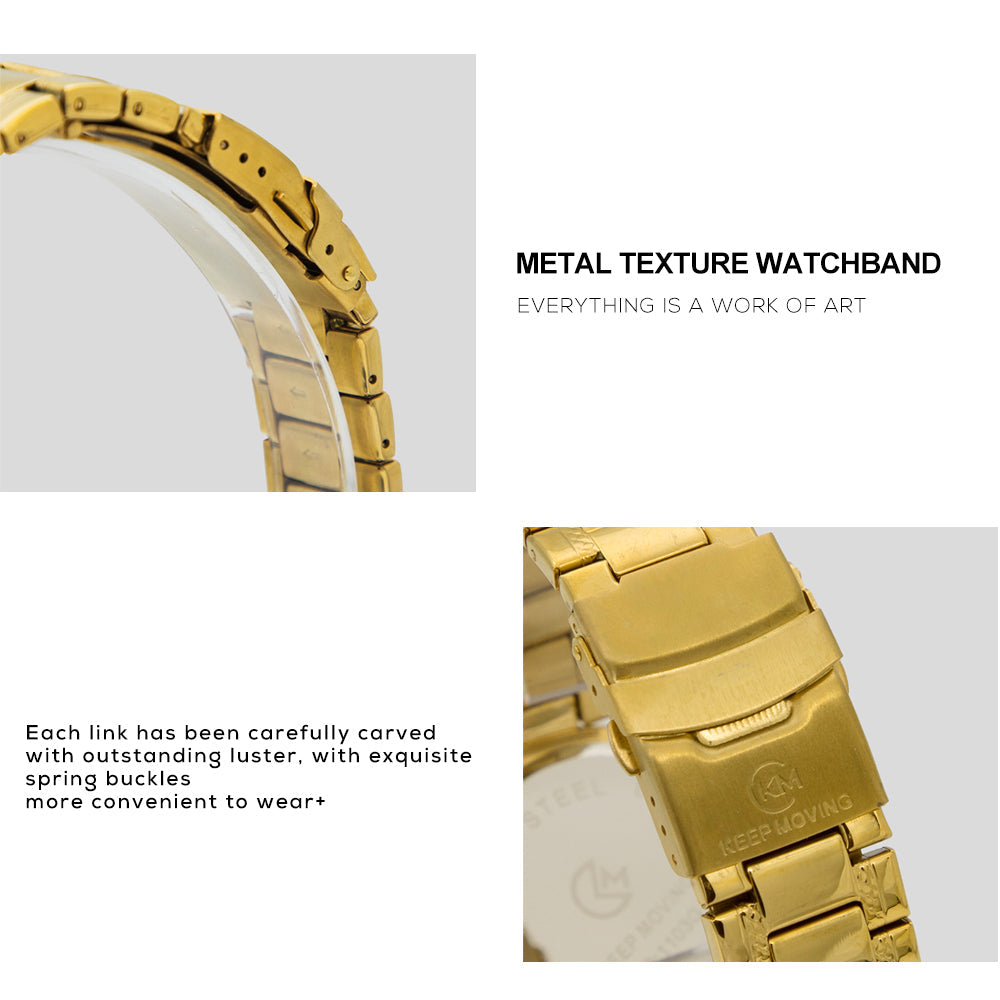 Montre magique à quartz tête de lion "pour homme et femme"