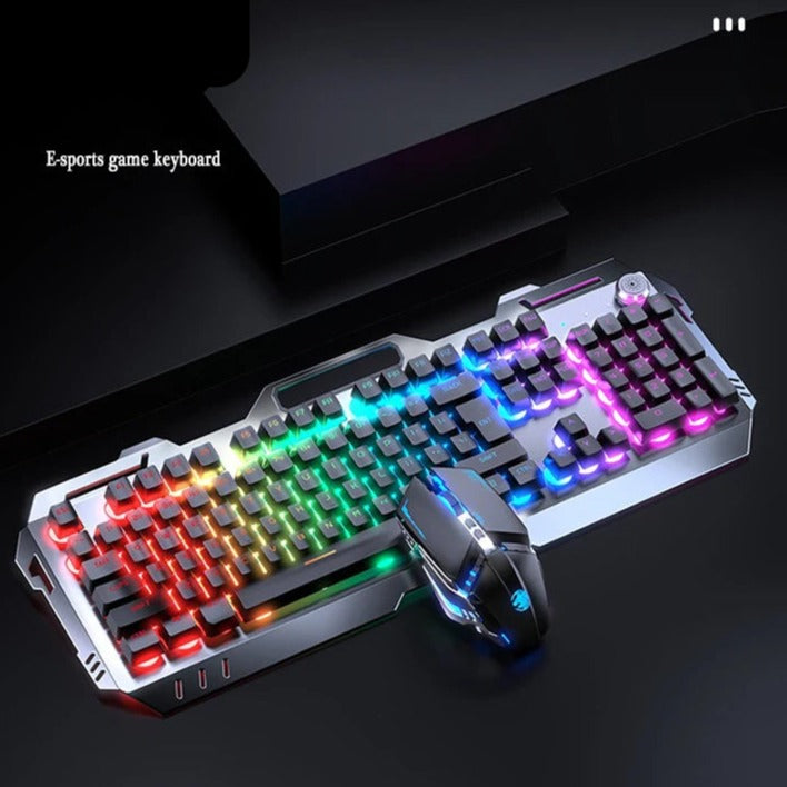 Clavier et souris de jeu sans fil 3 en 1