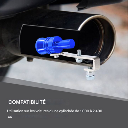 Sifflet échappement. BURKINA