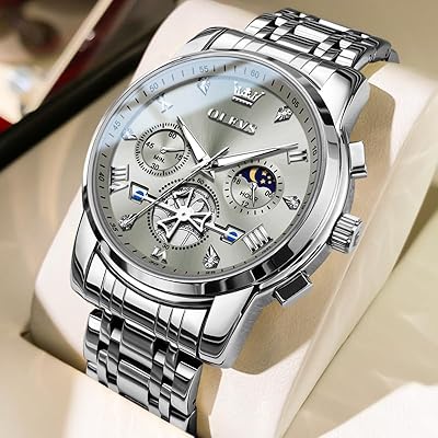 OLEVS 2856, une montre à quartz pour homme.