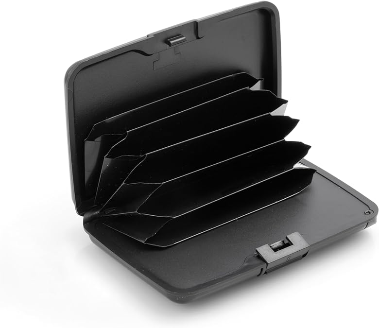 Porte-Carte Aluminium pour Carte de Crédit-Bancaire.