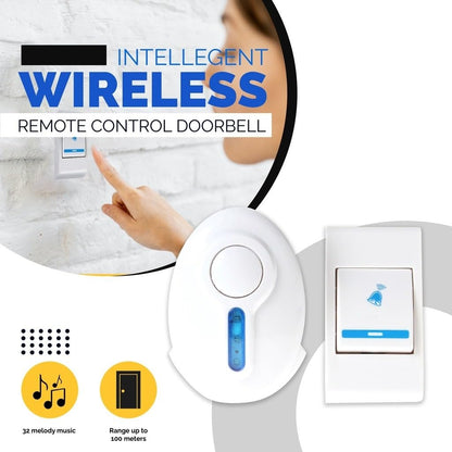 Sonnette de Porte Sans Fil - Alliez Style, Praticité et Technologie.