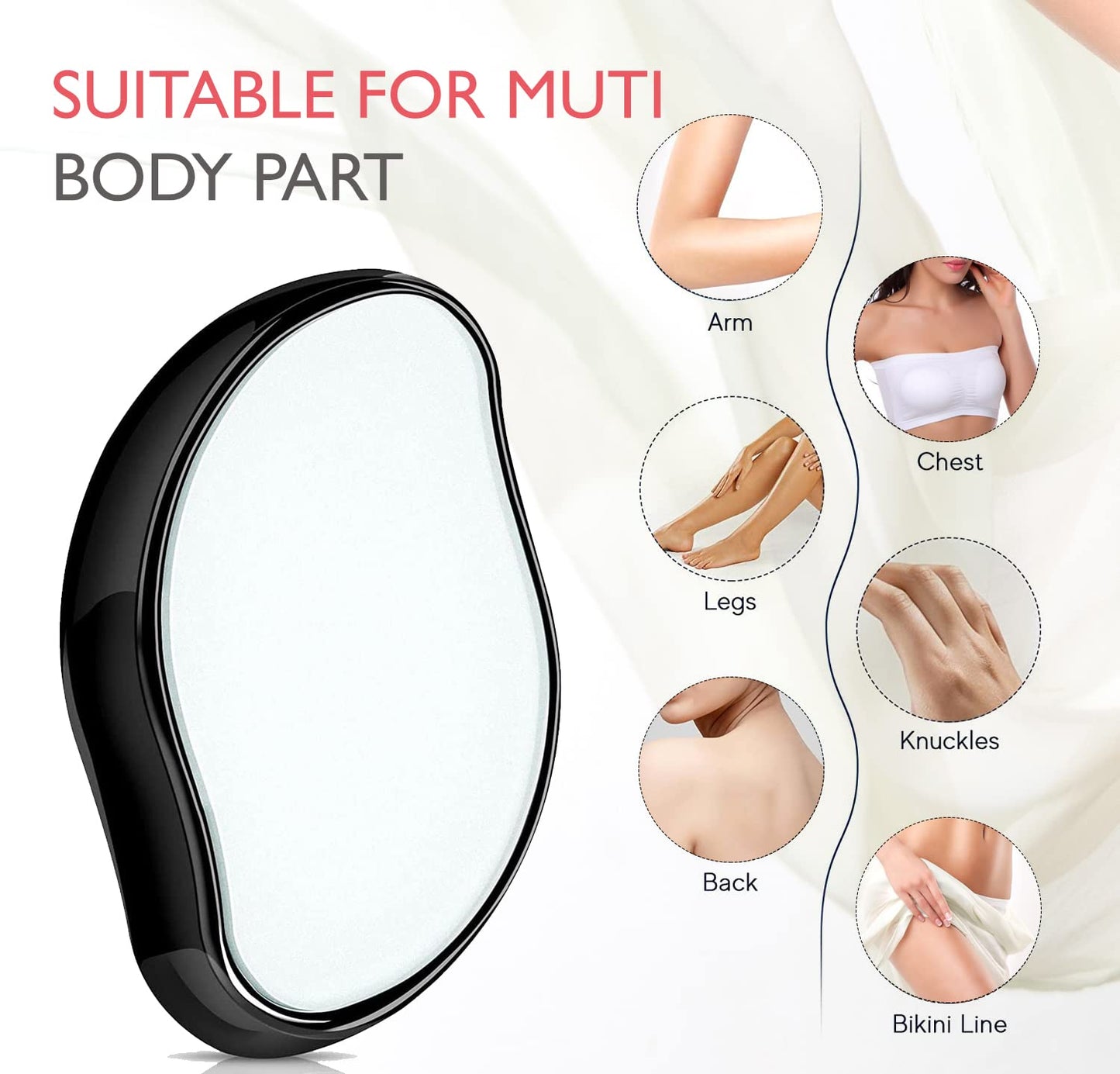 Épilateur cristal innovant.