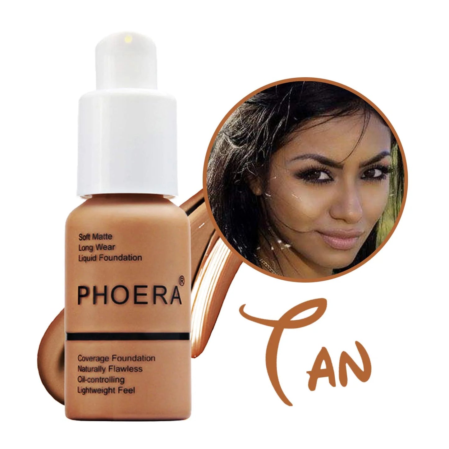 Phoera Fond de Teint à Couvrance Totale.