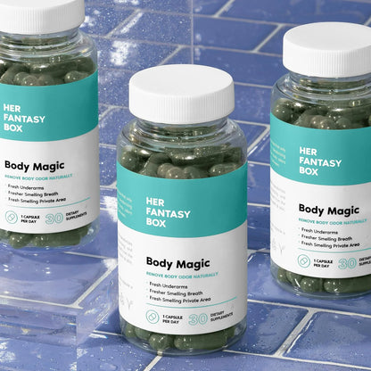Body Magic – Gélules Détox pour Haleine Fraîche & Corps Frais.