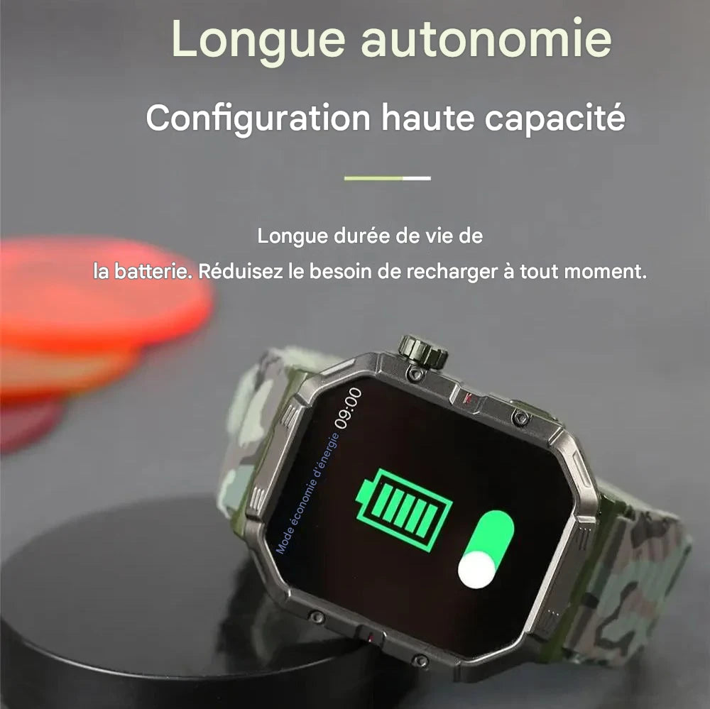 Montre connectée militaire W55.