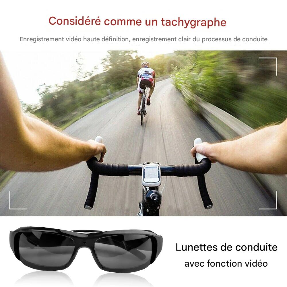 Lunettes Intelligentes Avec Caméra HD 1080p.
