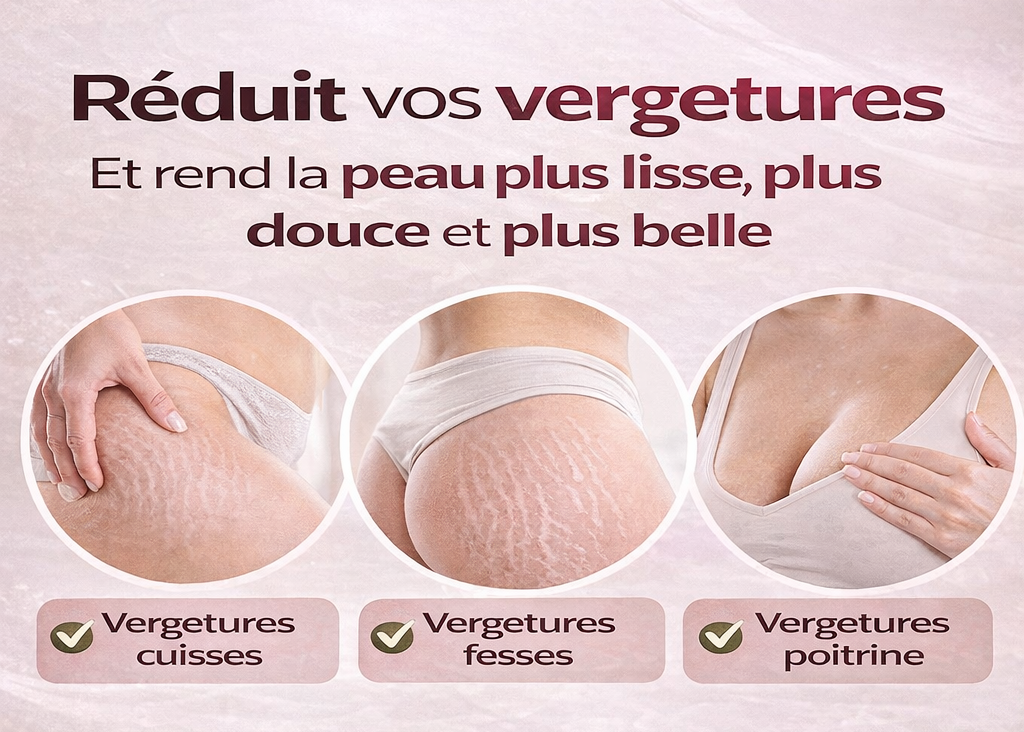 Crème anti-vergetures réparatrice.