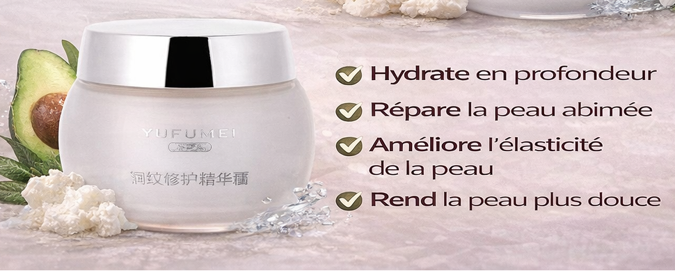 Crème anti-vergetures réparatrice.