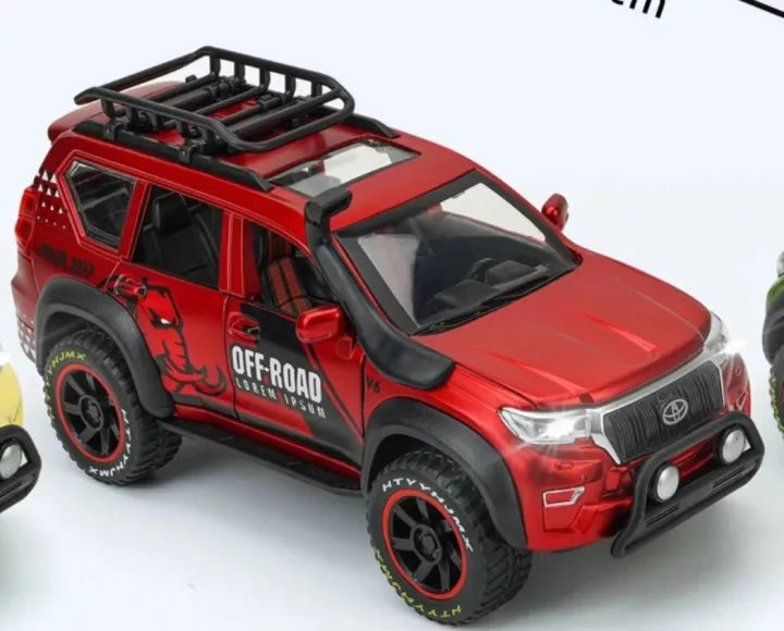 Toyota 4x4 Off-Road Édition Aventure – Modèle Collectible en Alliage Métal.
