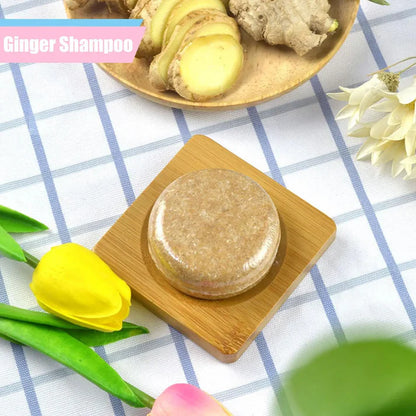 Savon shampooing révolutionnaire au gingembre.