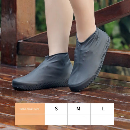Couvre-chaussures imperméables en silicone.