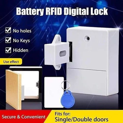 Serrure d'armoire avec capteur RFID intelligent